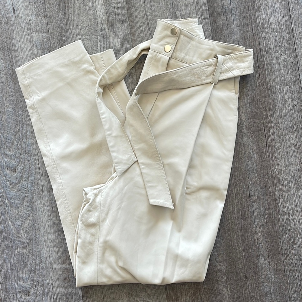 Leather Zara pants